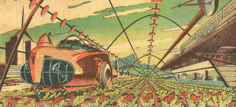Illustration for article titled Synthetic Hamburgers Are the Future--And Have Been for Decades